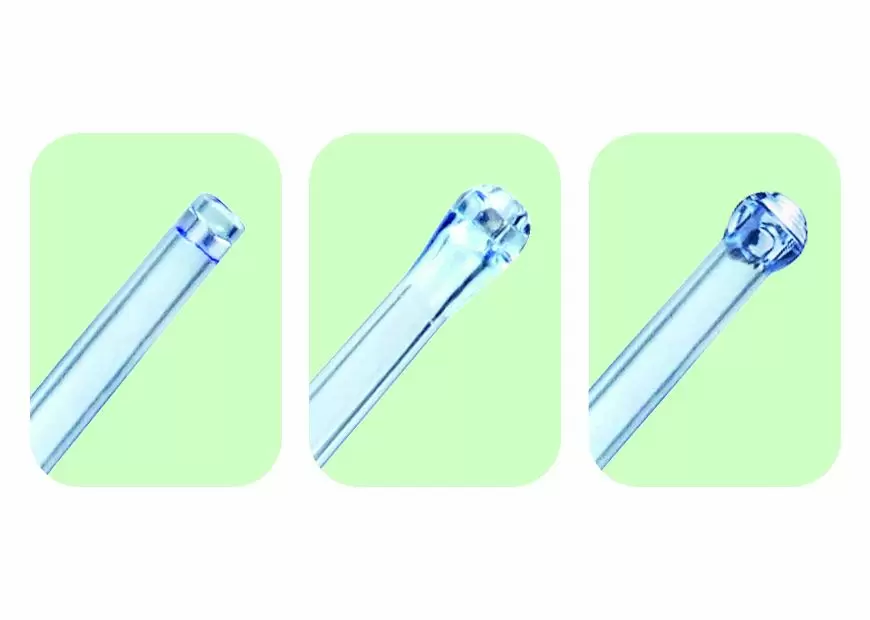 Design de três pontas dos Yankauers