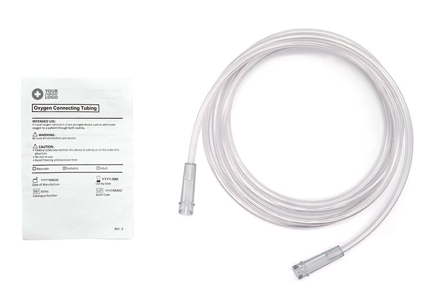 The customized logo service of oxygen tubing’s instruction manual