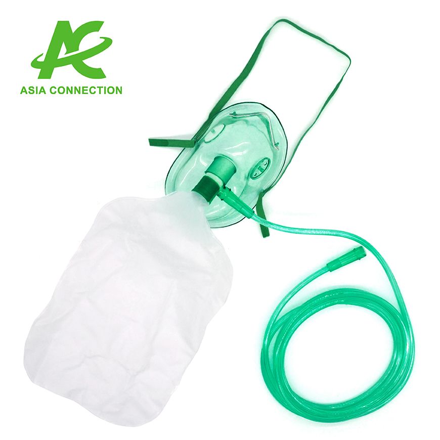 Hi Mask O2 High Concentration Oxygen Mask with Tubing | FDA-Registered, ISO ...