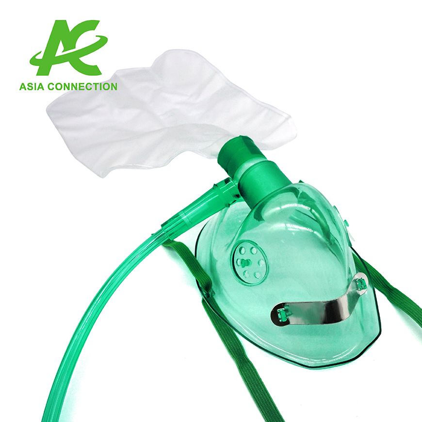 High Contraction Mask High Concentration Oxygen Mask with Tubing | FDA-Registered, ISO ...