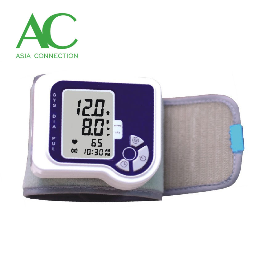 Monitor de presión arterial eléctrico para la parte superior del brazo,  equipo médico Digital automático para el hogar, esfigmomanómetro, pulsómetro,  medida Feliz Sencillez