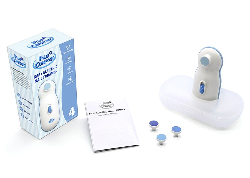 Lima eléctrica de uñas para bebés - Azul - Mundo Infantil Jeremy Kids