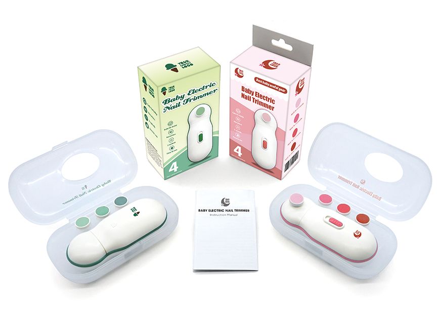 Cortauñas eléctrico, lima de uñas automática segura para bebé, diseño de  arco de ajuste completo, tecnología innovadora de absorción de golpes
