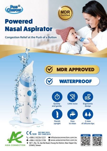 ME8202X Battery Operated Nasal Aspirator leaflet