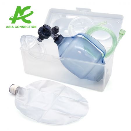 Adult Disposable Manual Resuscitator BVM With Handle