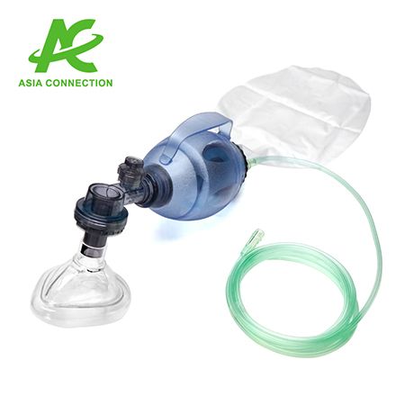 Resuscitator Manual BVM Anak Sekali Pakai dengan Pegangan - Resuscitator Manual BVM Anak Sekali Pakai dengan Pegangan