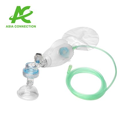 Resuscitator manual BVM din silicon pentru sugari cu mâner - Resuscitator manual BVM din silicon pentru sugari cu mâner