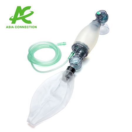 Le masque à valve en sac est conçu pour la durabilité, permettant plusieurs cycles d'autoclave.