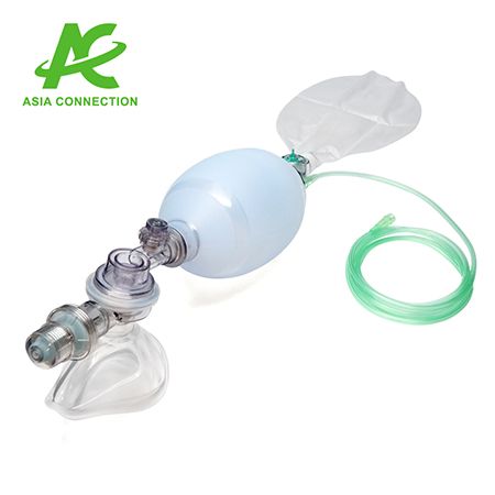 Adult Autoclavable Silicone Manual Resuscitator BVM with PEEP Valve - Adult Autoclavable Silicone Manual Resuscitator BVM with PEEP Valve