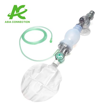 La maschera a valvola Bag è progettata per un uso ripetuto, con l'intero kit sicuro per autoclave per una facile sterilizzazione.