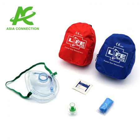 You can choose from two colors, red and blue, to match the brand image of your company.