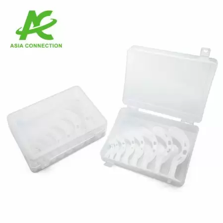 Cara pengemasan Berman Oral Airway Kit.