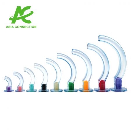 Guedel Hava Yolu, 40 mm'den 100 mm ve 120 mm'ye kadar çeşitli boyutlara sahiptir.