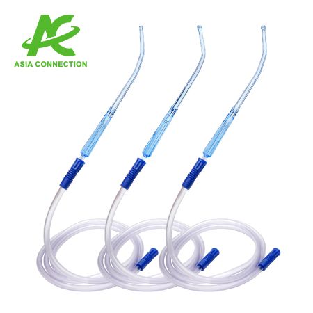 Suction Tubing na may Yankauer Tip - Suction Tubing na may Yankauer Tip