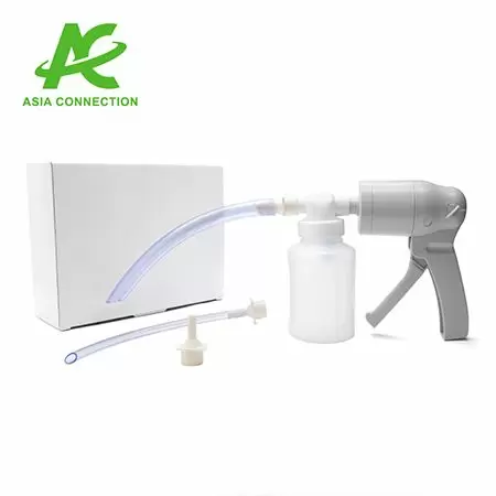 A embalagem da Bomba de Sucção Manual.