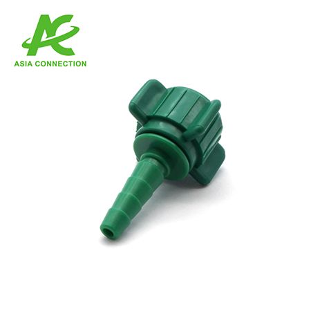 O conector de bico de oxigênio é projetado para aplicações de uso único, garantindo padrões ideais de higiene.