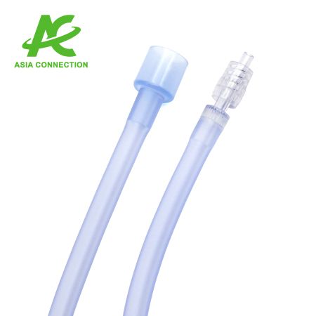 Insufflator tubing sets with high efficiency filter #1 with Rotating Luer Lock and Standard 15mm connector