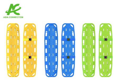 La tabla espinal para niños está disponible en una variedad de colores personalizables.