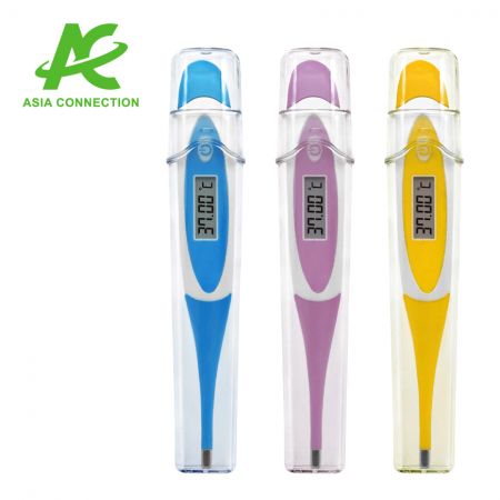 Le thermomètre basal est disponible dans de nombreuses couleurs différentes.