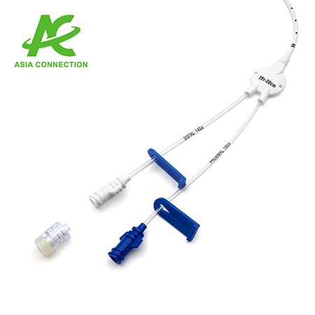 Centralny cewnik żylny (CVC) posiada miękką tuleję cewnika dla zwiększonego komfortu pacjenta i ruchomą zaciskarkę do bezpieczniejszego nakłuwania.