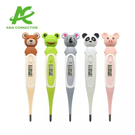 30秒動物用フレキシブルデジタル温度計