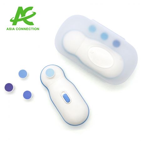 Coupe-ongles électrique pour bébé avec tampons