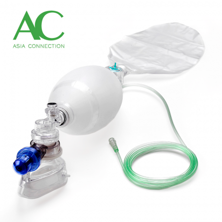 جهاز تنفس اصطناعي يدوي للبالغين بصمام PEEP BVM - جهاز تنفس اصطناعي يدوي للبالغين بصمام PEEP BVM