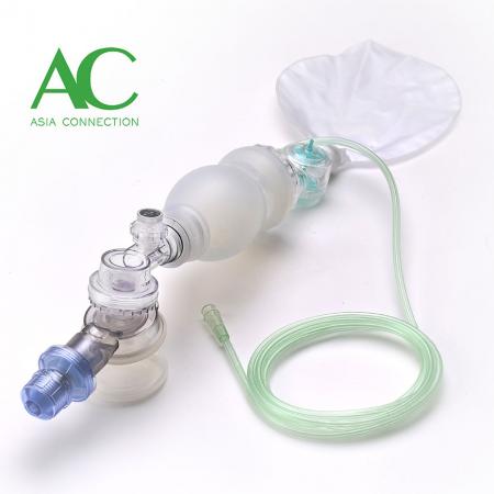 PEEPバルブ付き乳児用シリコン手動人工呼吸器 BVM - 乳児用シリコン手動人工呼吸器 BVM