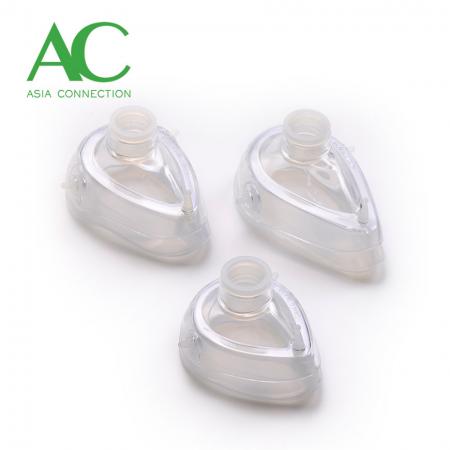Dvoudílné resuscitační silikonové masky - Dvoudílné resuscitační silikonové masky
