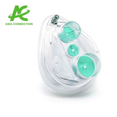 Twin Port CPAP Masks with One Valve for Child