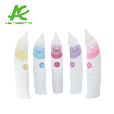 Elektrischer Nasensauger in verschiedenen Farboptionen