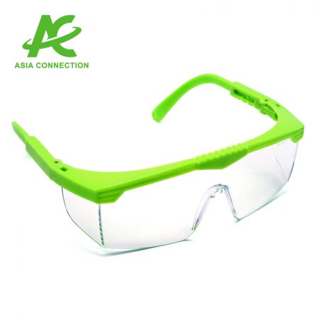 Gafas de seguridad para niños con longitud ajustable vista lateral