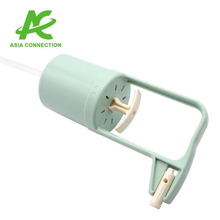 Anti-Backflow Mechanism feature of HaPiPump Hand Pump Nasal Aspirator.