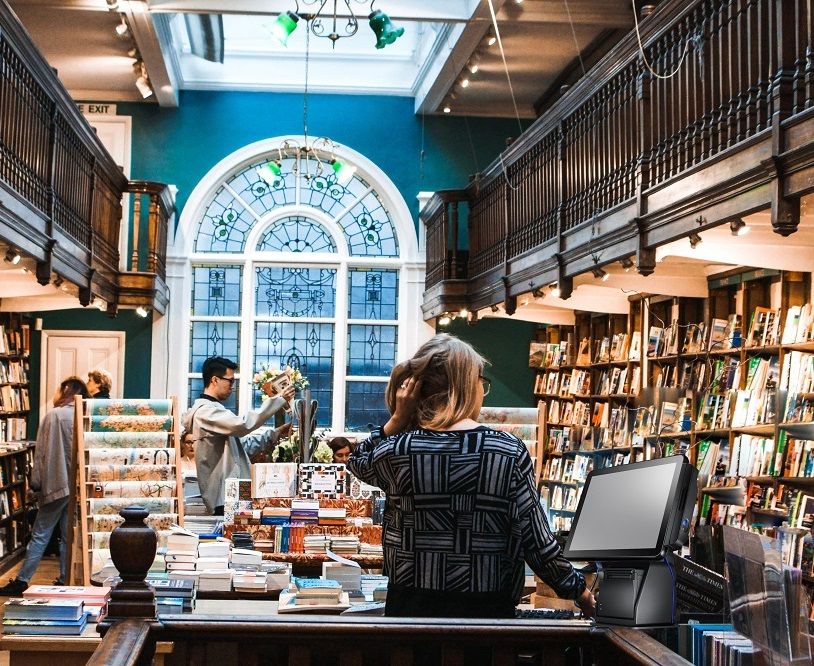 TYSSO Alles-in-één POS-systeem in boekhandel en kantoorboekhandel