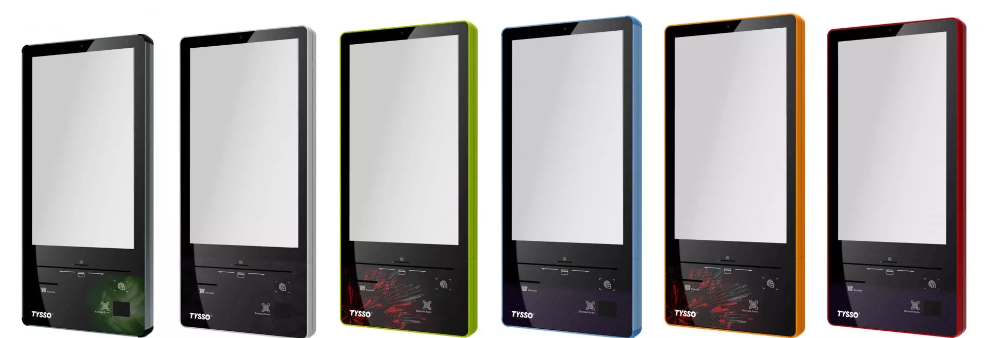 Valgbare tilbehør, farger, finish og logo