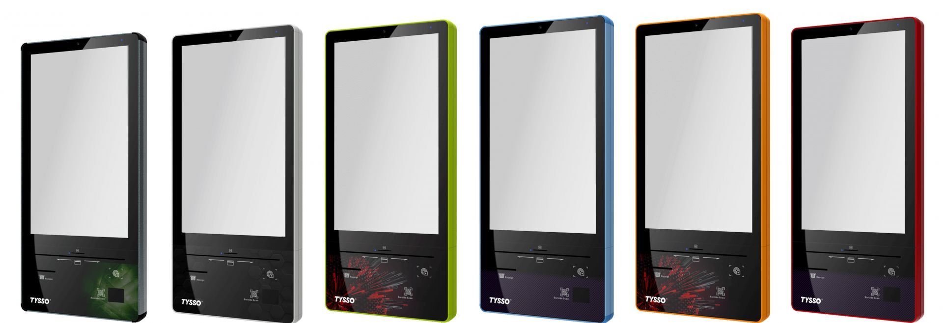 Dostosuj wygląd, projekt i wbudowane urządzenia peryferyjne swojego kiosku.