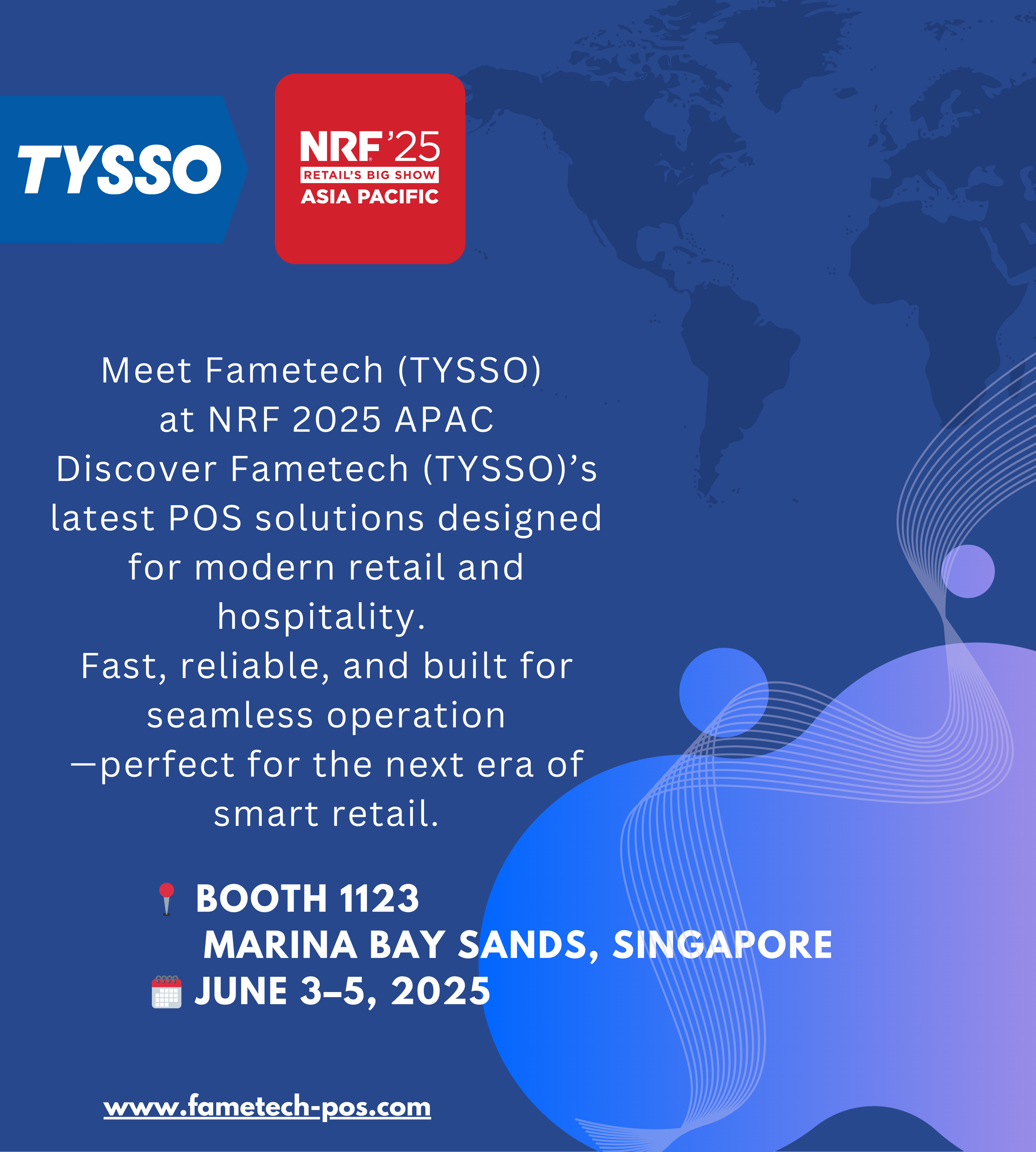 TYSSO is heading to NRF 2025 APAC!