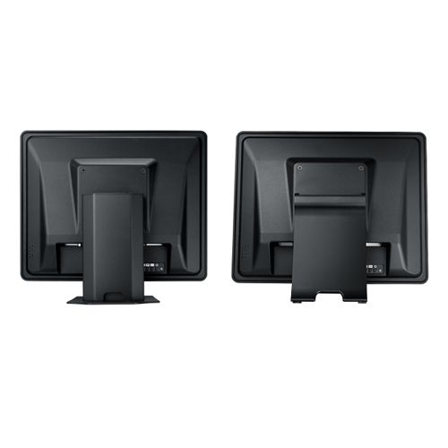 Aluminiumställ med VESA 75 x 75-standard