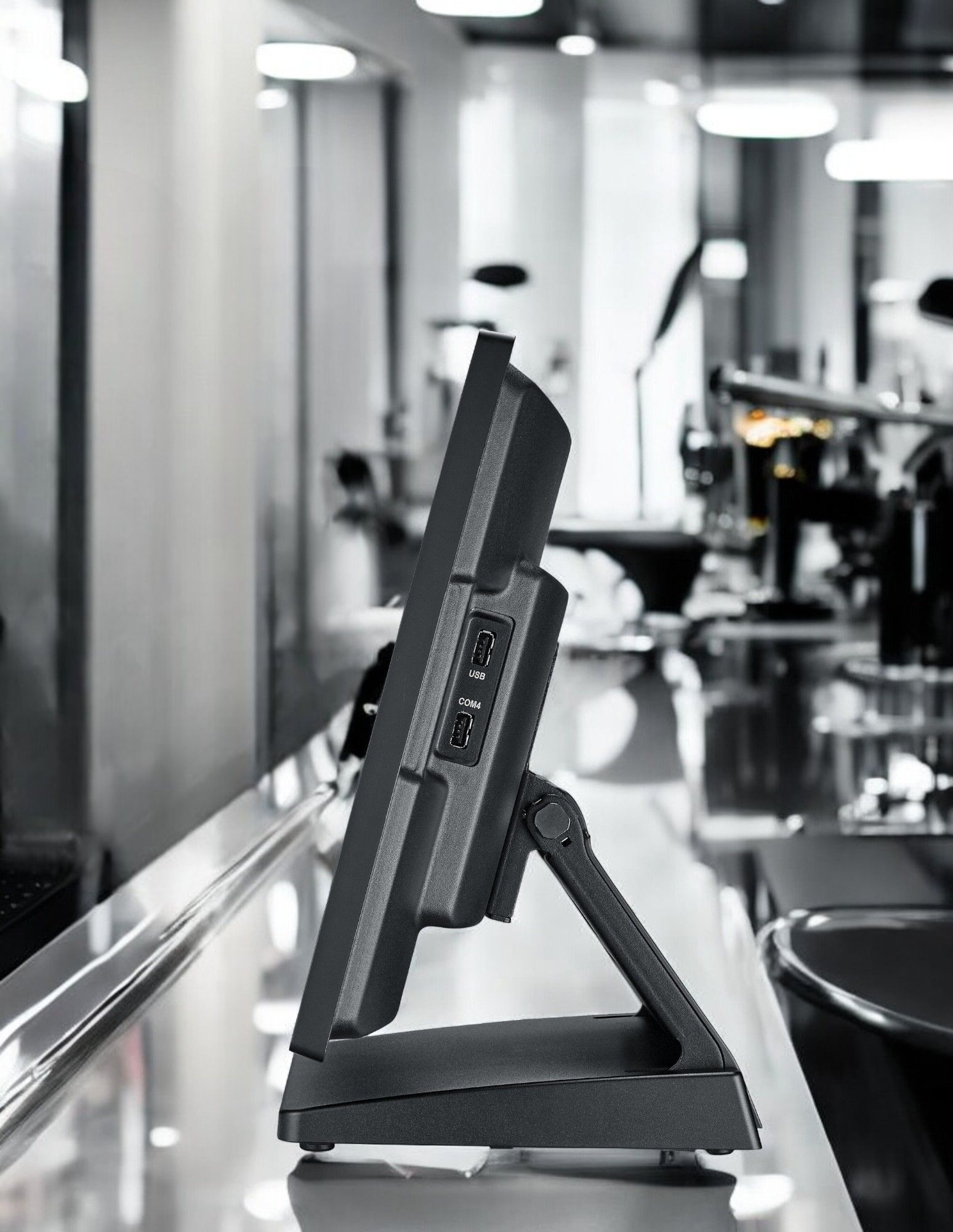 POS System Hardware with Customer Display and MSR