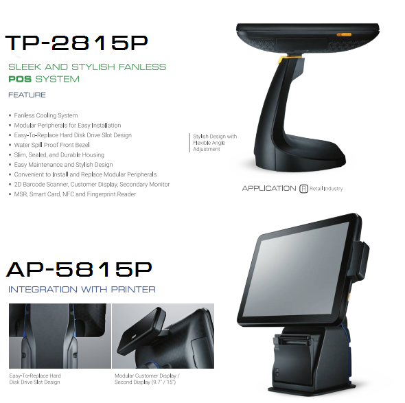 TYSSO kondigt het einde van de levenscyclus (EOL) aan voor TP-7715 en AP-6715 POS-terminals op Intel Skylake, en schakelt over naar geavanceerde, toekomstbestendige POS-oplossingen.