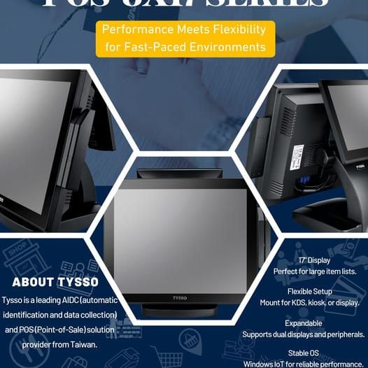 17-inch, 1280x1024 Resolution POS System for Pharmacies