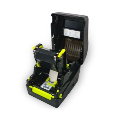 เปิดฝาด้านหน้าของเครื่องพิมพ์ฉลาก BLP-410