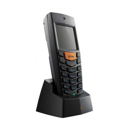 條碼掃描器BCP-8000搭配底座示意圖