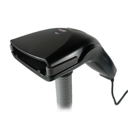 條碼掃描器CS-700搭配支架示意圖