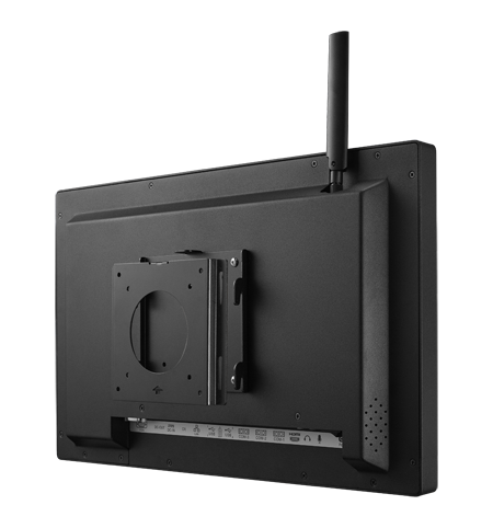 Côté arrière du matériel du panneau PC