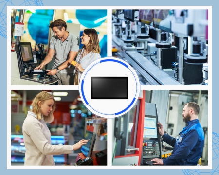 PC Panel de qualité industrielle conçu pour diverses applications