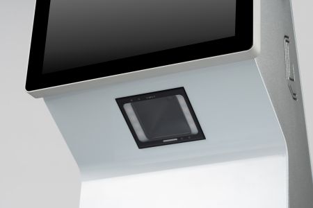 Den inbyggda skannern gör det enklare och mer bekvämt att skanna produkter.