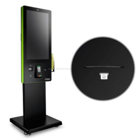 KIOSK med Høyhastighets Termoskriver