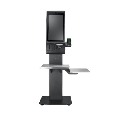 Den 21,5-tums digitala självbetjäningskiosken för livsmedelsbutiker