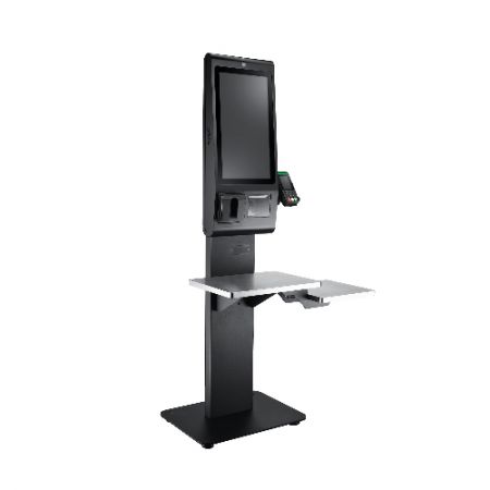 Integrerad med skanner, flerfacksställning och betalningsenhet